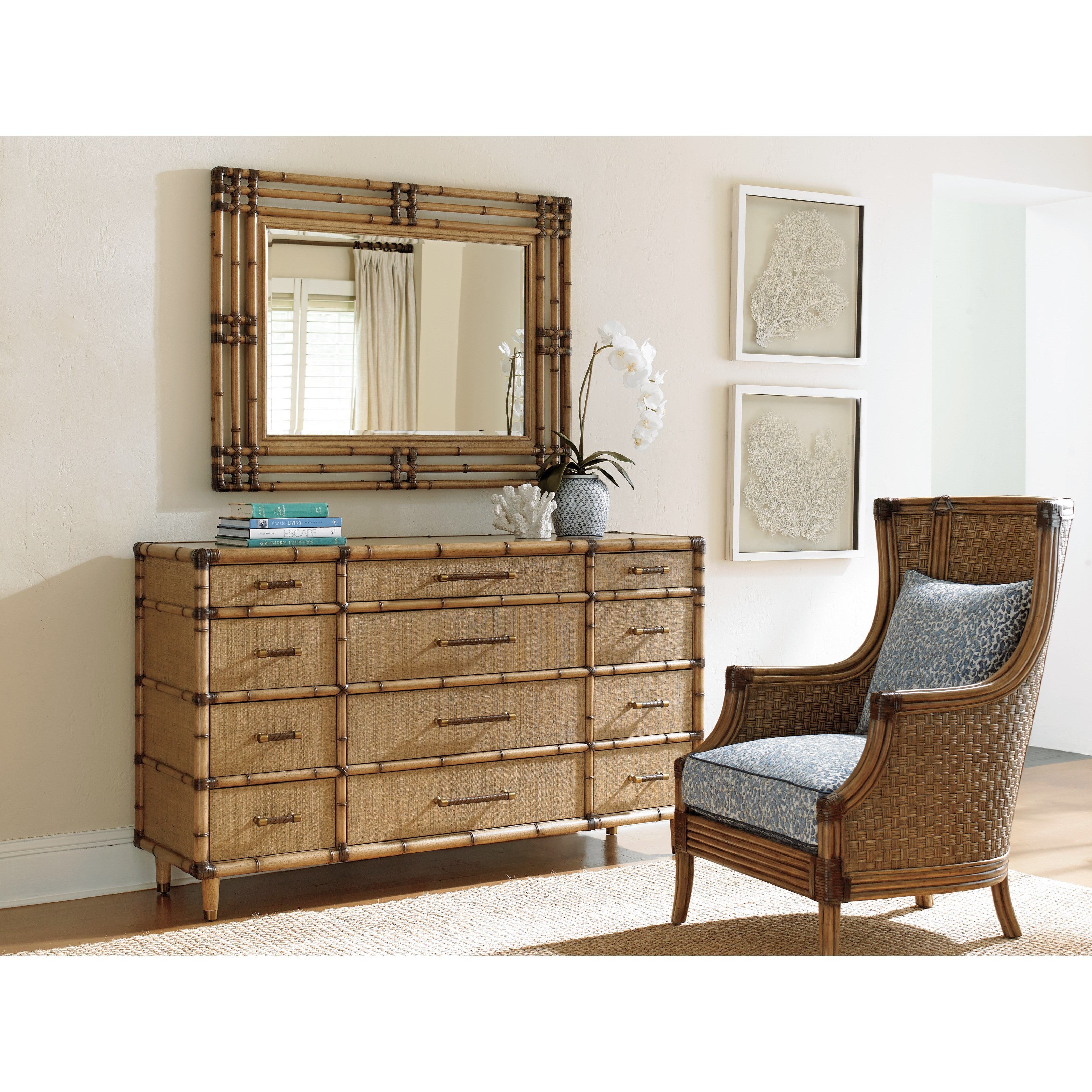 Tommy Bahama Home Twin Palms 558 233 Windward Twelve Drawer